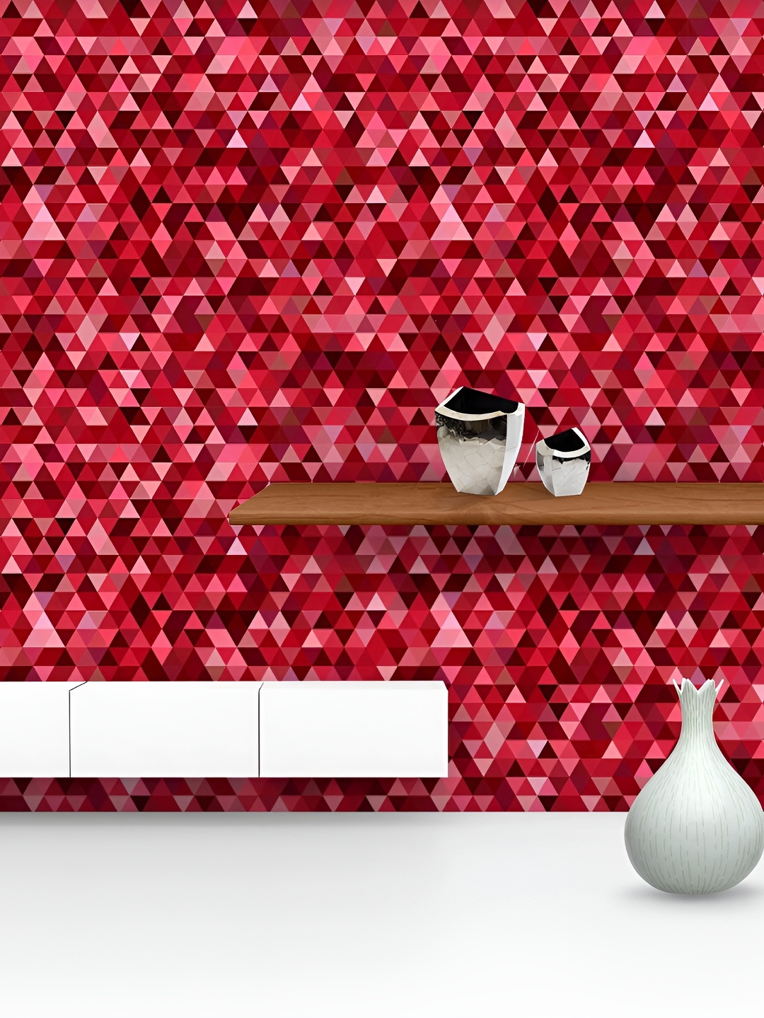 

ArtzFolio Red Printed Self-Adhesive Wallpaper