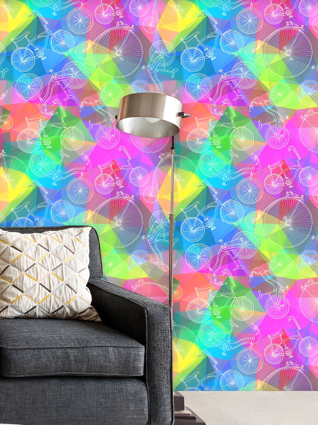 

ArtzFolio Printed Self Adhesive Waterproof Wallpaper 20 x 432 inch, Multi