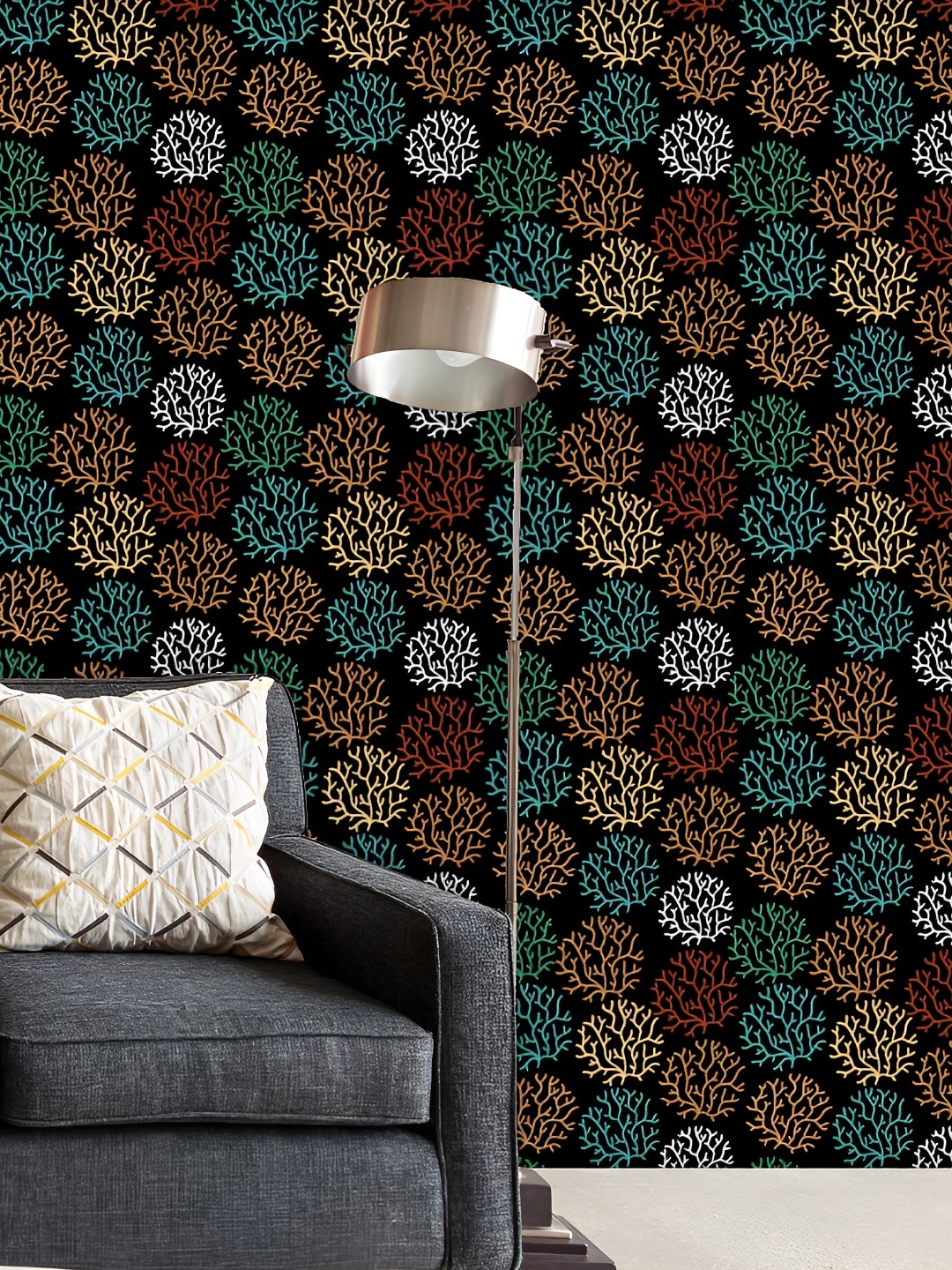 

ArtzFolio 1-Piece Printed Water-Resistant Self-Adhesive Wallpaper, Multi
