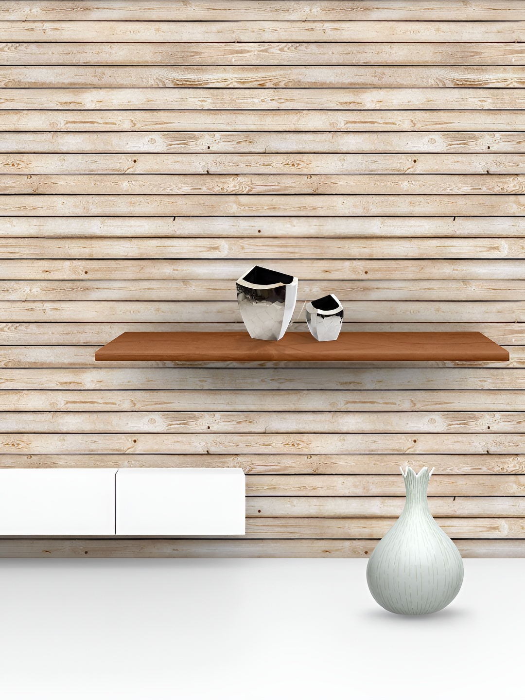 

ArtzFolio Brown Printed Peel & Stick Wallpaper
