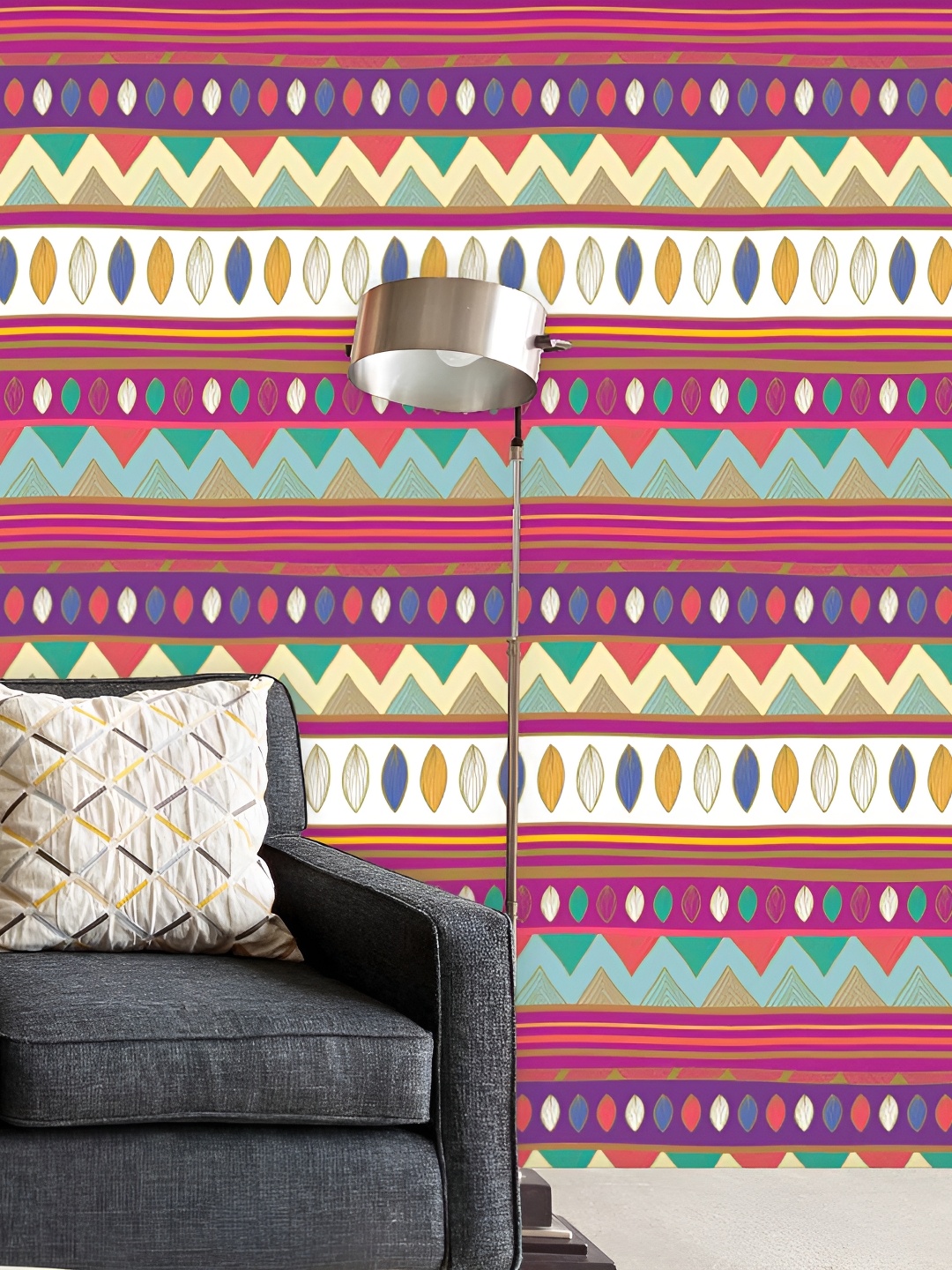 

ArtzFolio 1-Piece Printed Self-Adhesive Wallpaper, Multi