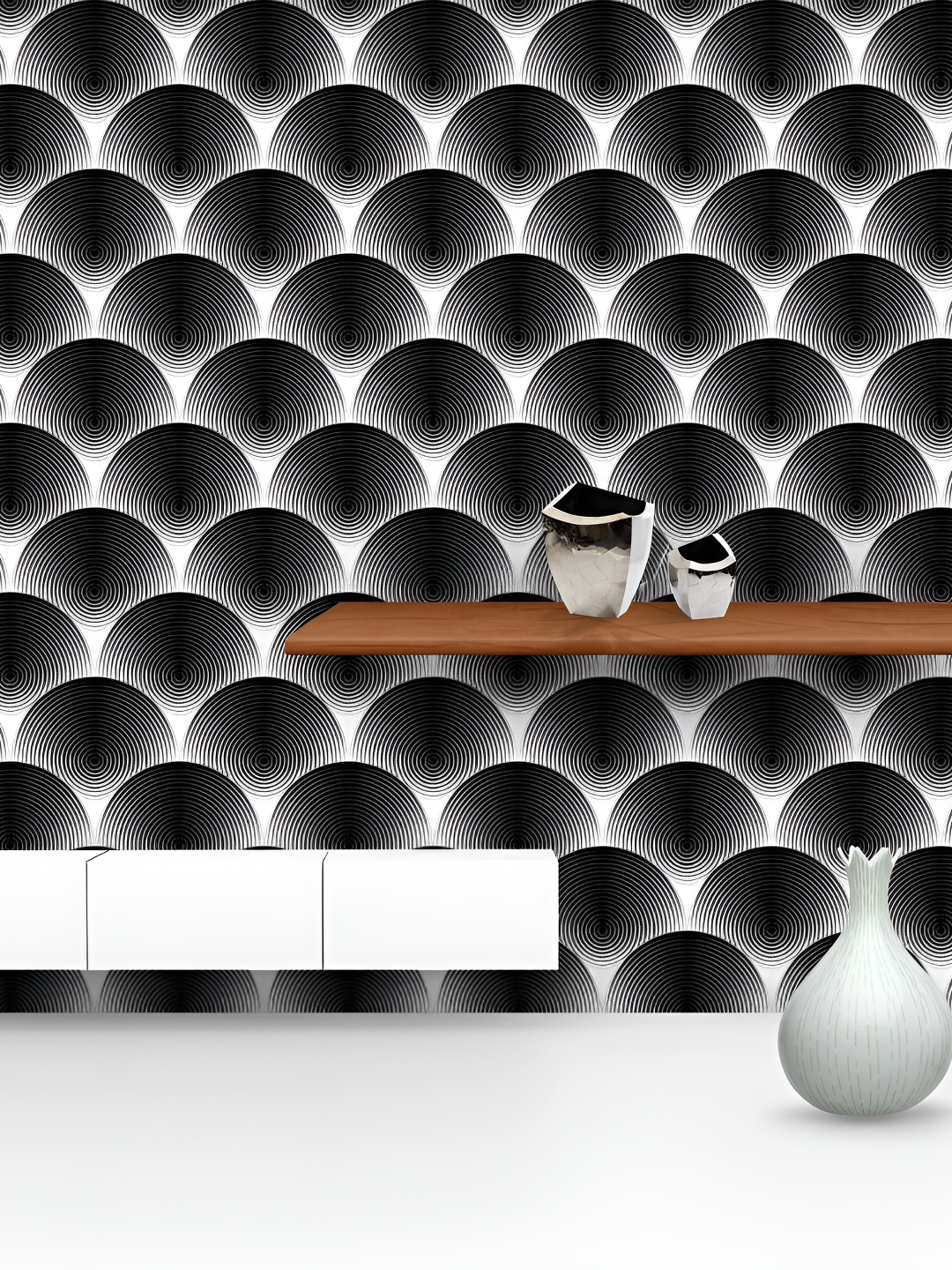 

ArtzFolio Black & White Printed Self-Adhesive Wallpaper