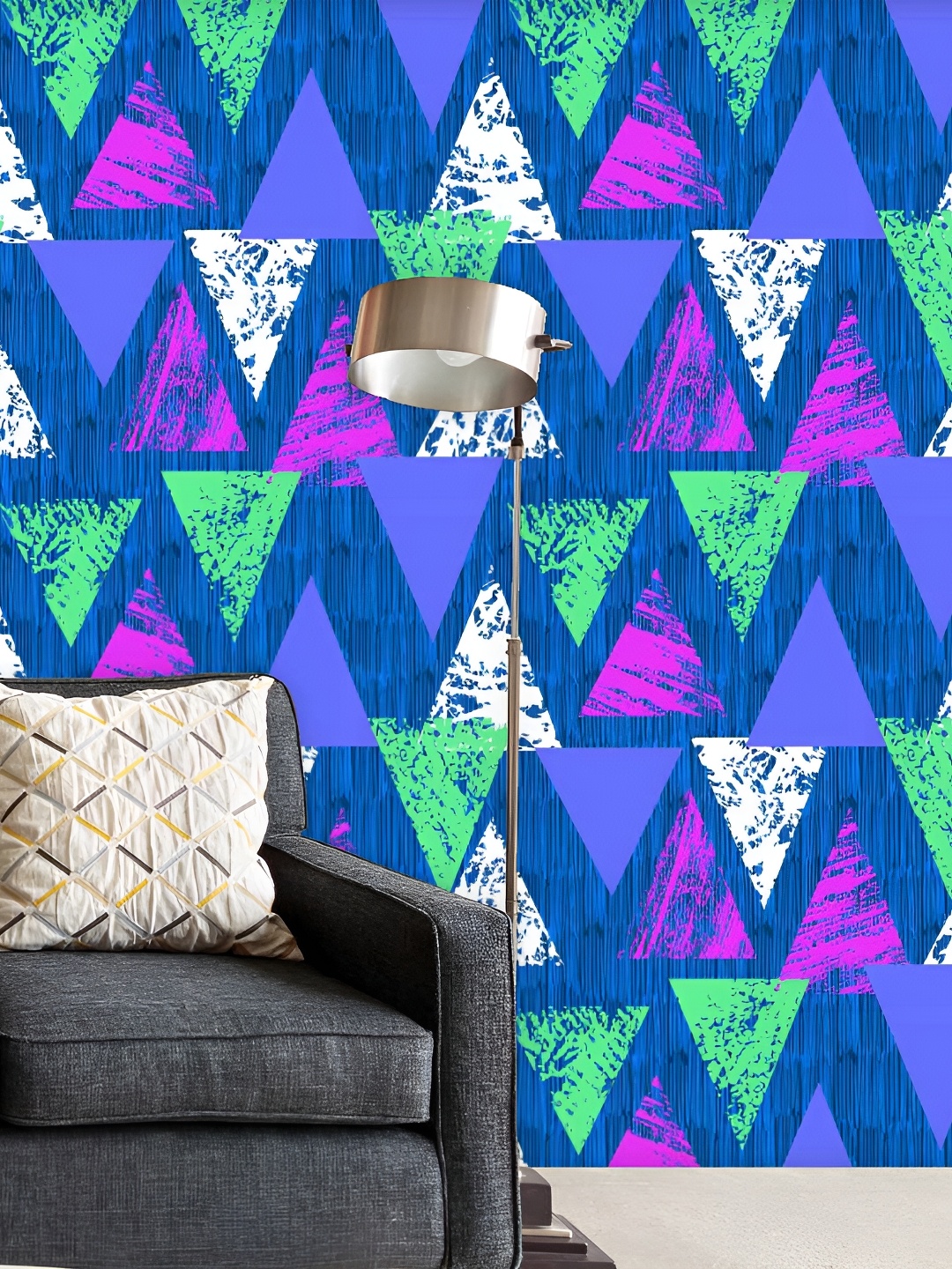 

ArtzFolio Blue Peel & Stick Self-Adhesive Printed Wall Sticker