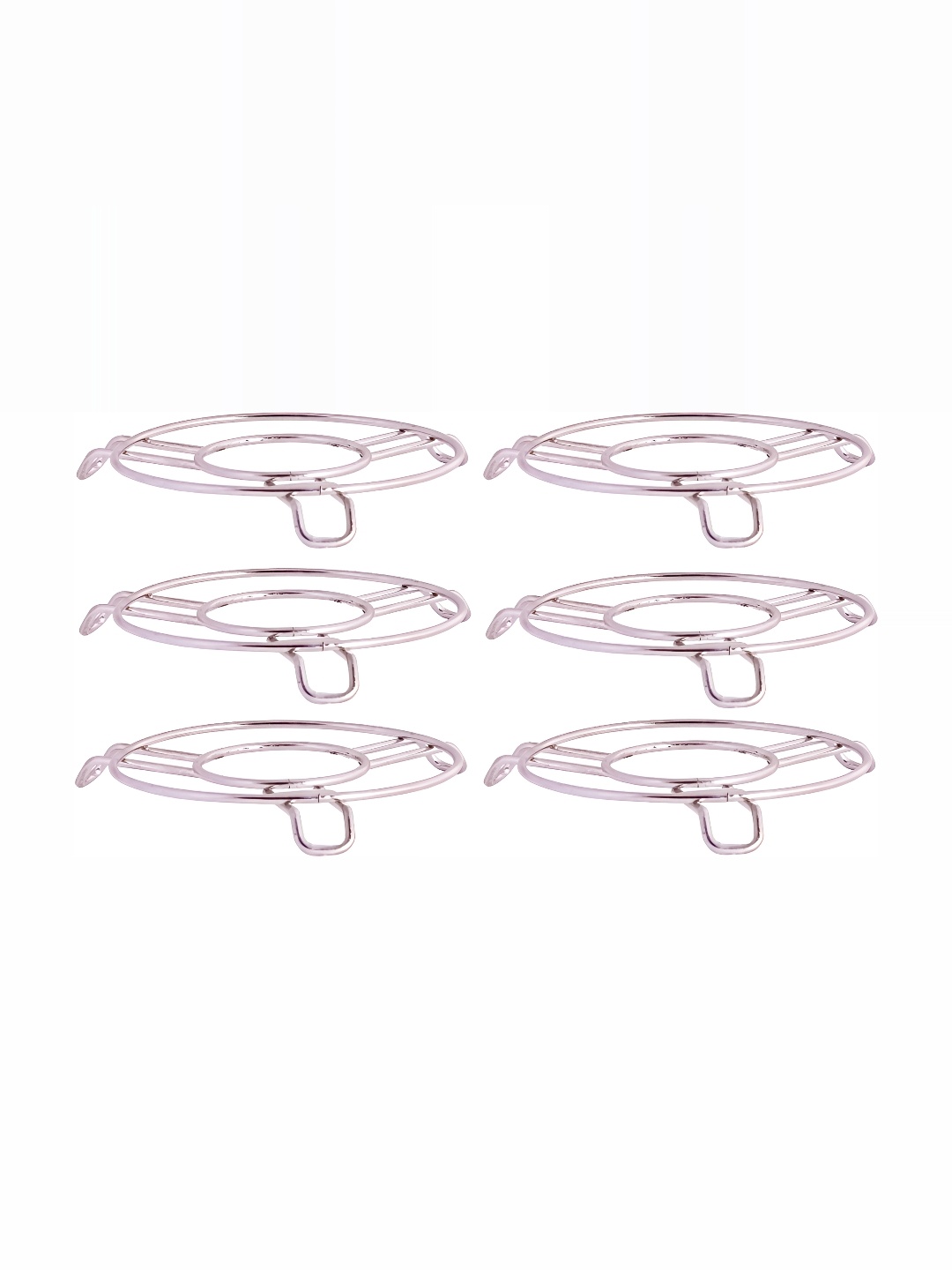 

Shivshakti Arts Steel 6 Pieces Stainless Steel Trivet