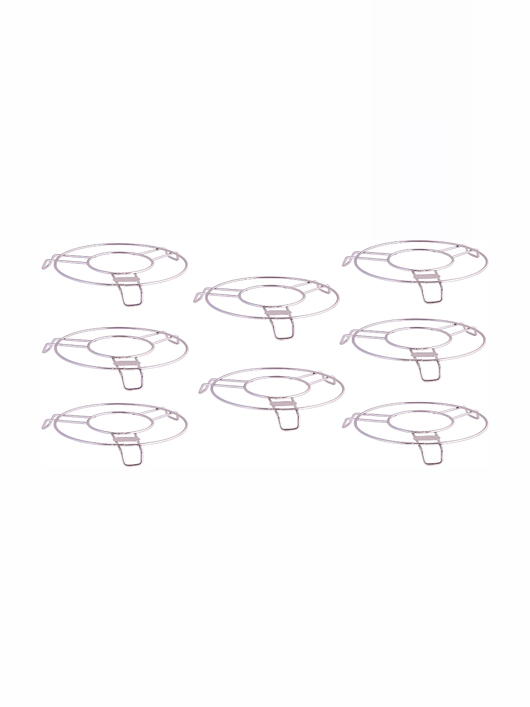 

Shivshakti Arts 8 Pieces Steel Stainless Steel Trivet