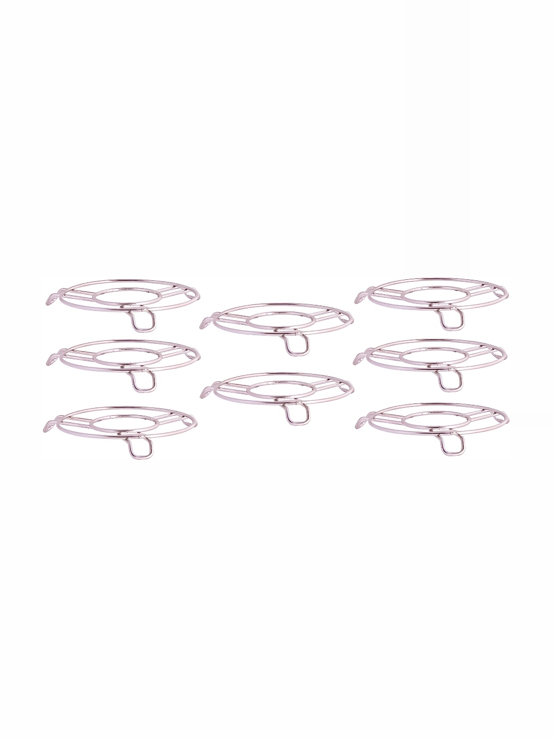 

Shivshakti Arts 8 Pieces Steel Stainless Steel Trivet