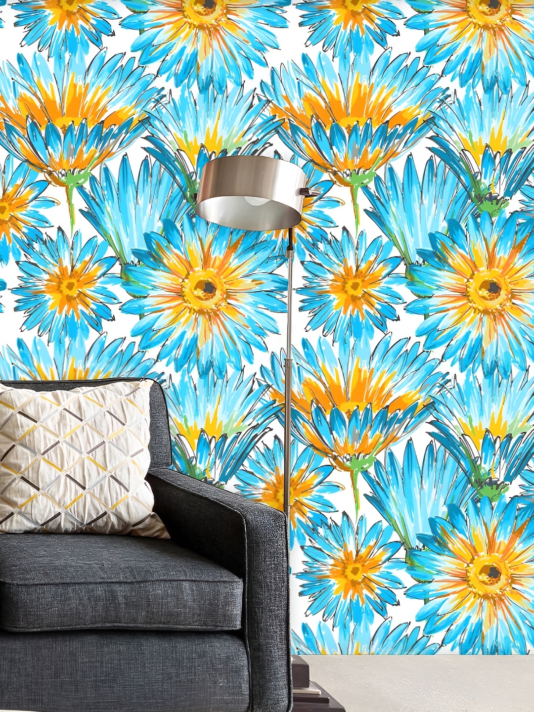 

ArtzFolio 1-Piece Printed Self-Adhesive Wallpaper, Multi