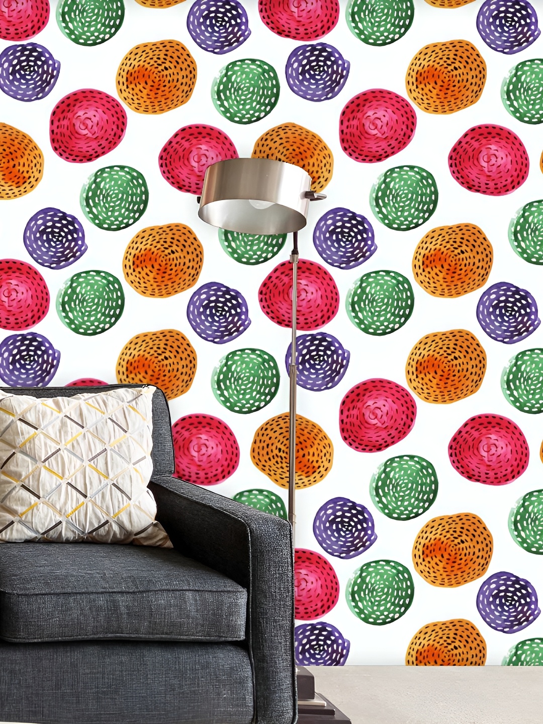 

ArtzFolio Multicolor Printed Self Adhesive Decals & Stickers, Multi