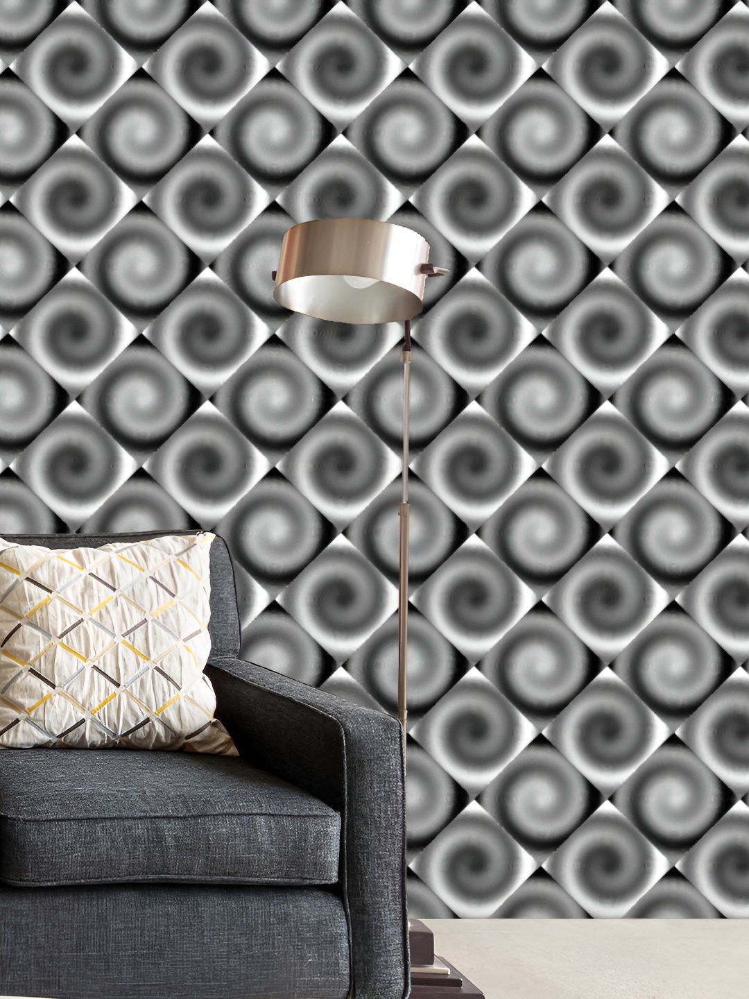 

ArtzFolio White & Black Printed Self-Adhesive Wallpaper