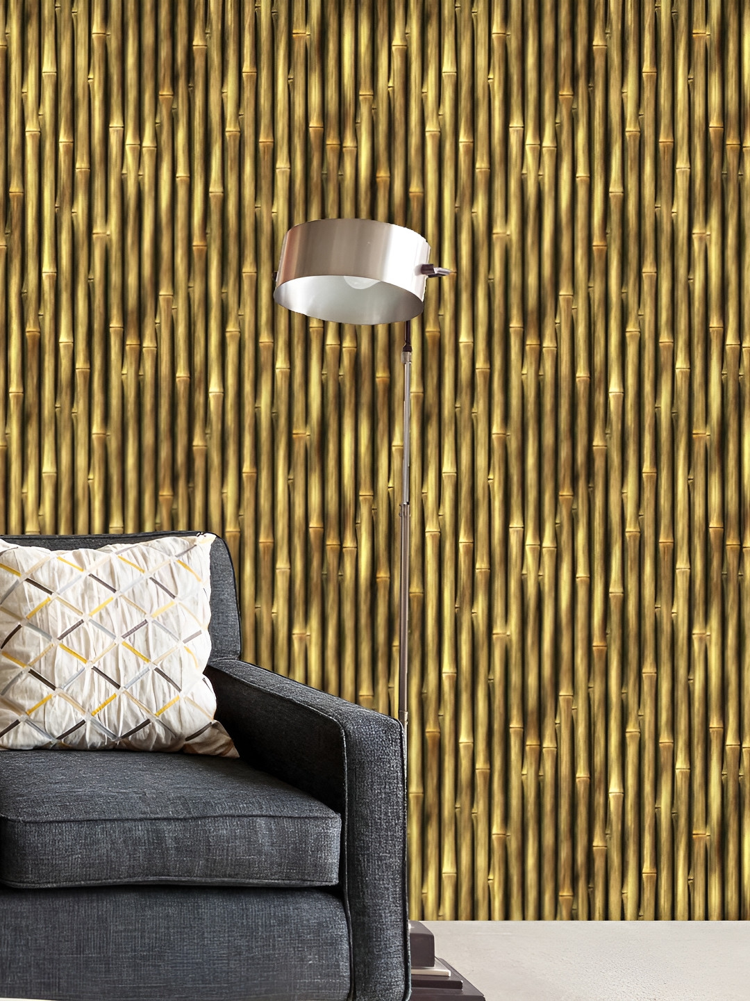 

ArtzFolio Yellow & Black Striped Self Adhesive Decals & Stickers