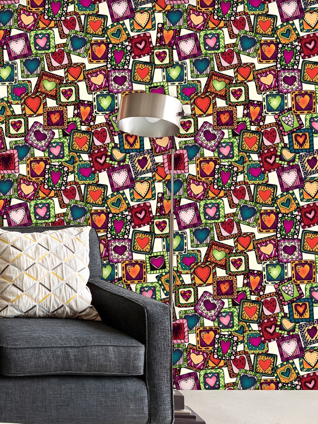 

ArtzFolio Cream & Brown Abstract Printed Self Adhesive Wallpaper