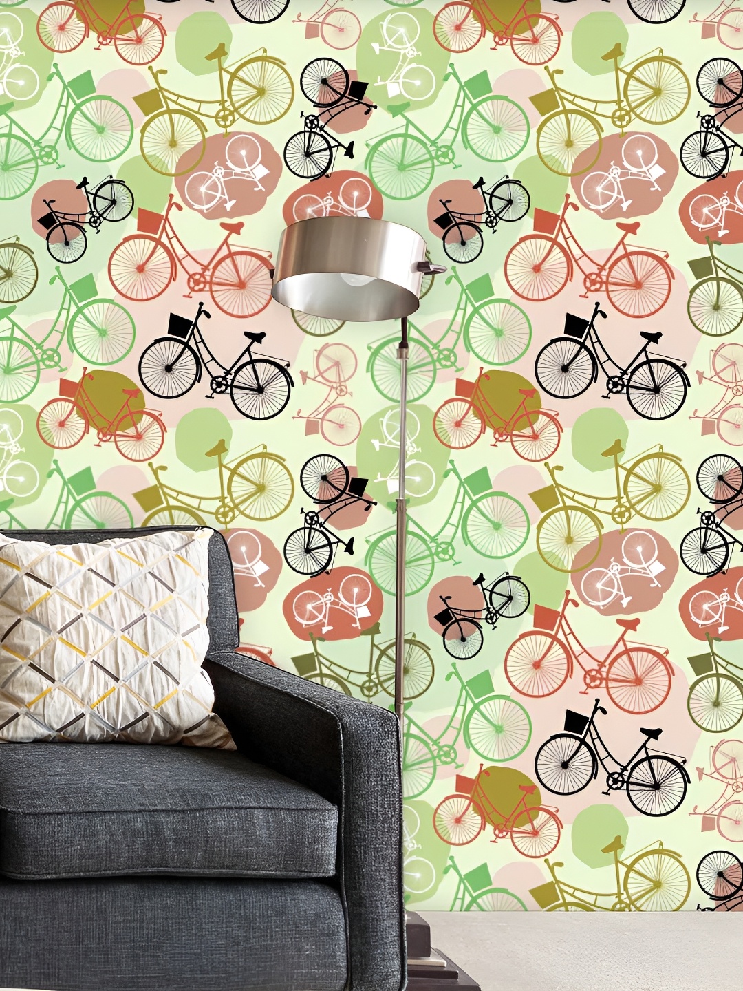 

ArtzFolio 1-Piece Printed Water-Resistant Self-Adhesive Wallpaper, Multi