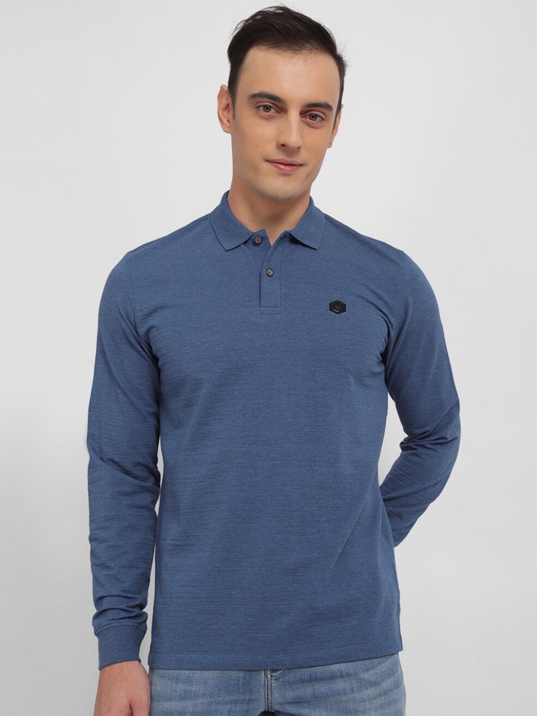 

Allen Solly Men Polo Collar T-shirt, Blue