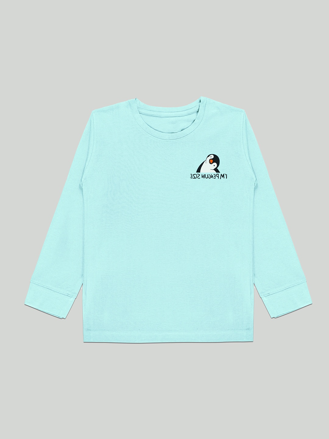 

BAESD Boys Henley Neck Applique T-shirt, Blue