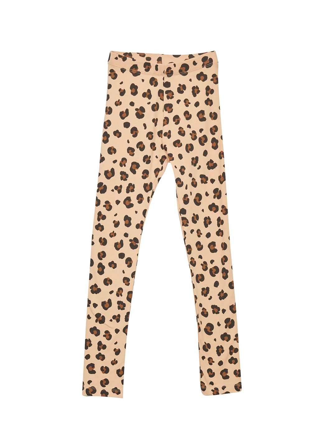 

KIABI Girls Animal Printed Trousers, Beige