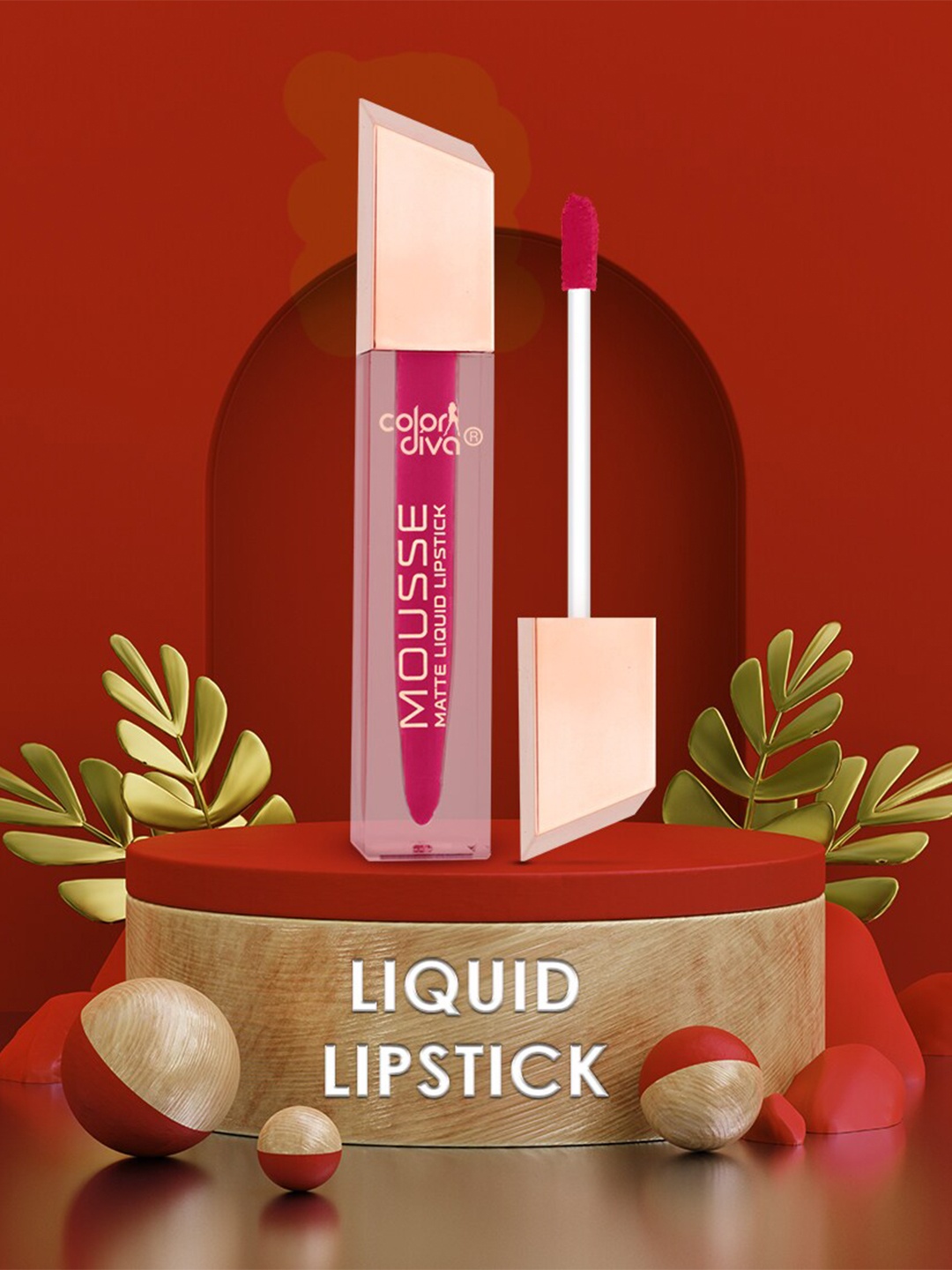 

Adbeni Color Diva & Edge Of Desire 4-Pcs Lipstick & Lip Liner Combo-Sizzling Slayer Barbie, Multi