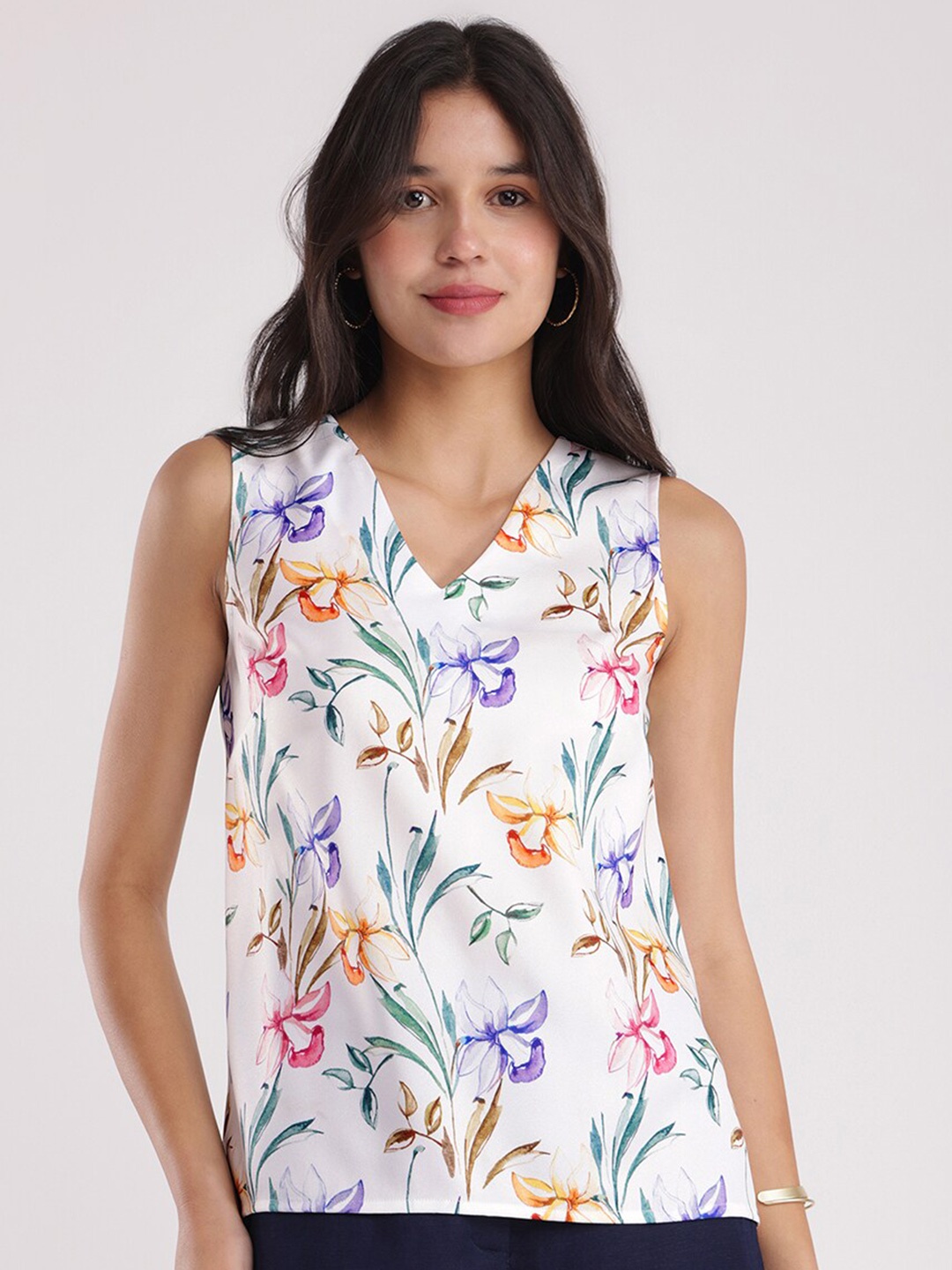 

FableStreet Floral Print Top, Multi