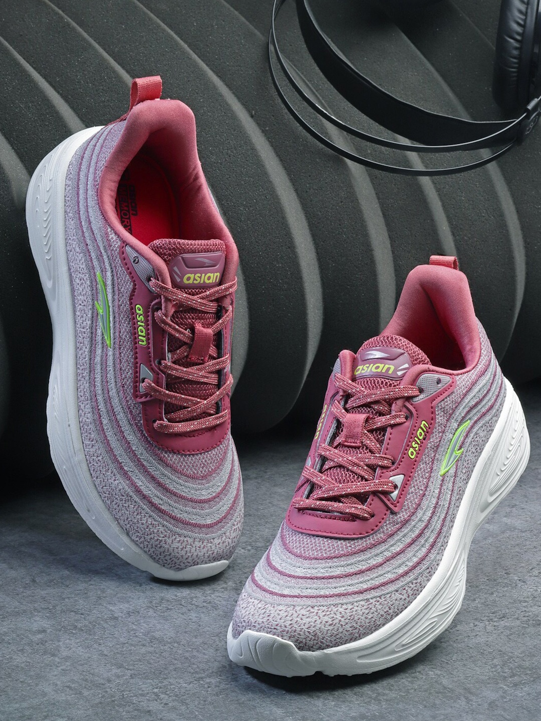 

ASIAN Women Mesh Running Shoes, Mauve