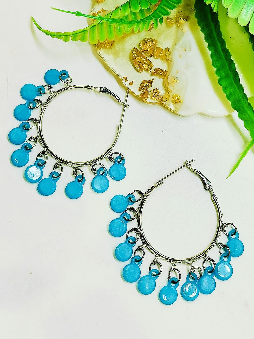 

FEMMIBELLA Circular Hoop Earrings, Na