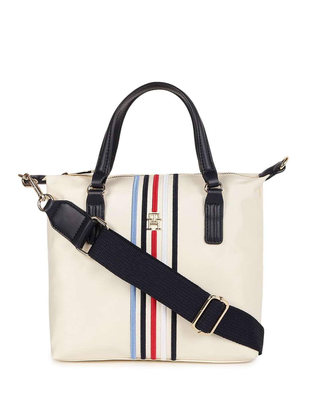 

Tommy Hilfiger Structured Handheld Bag, Beige