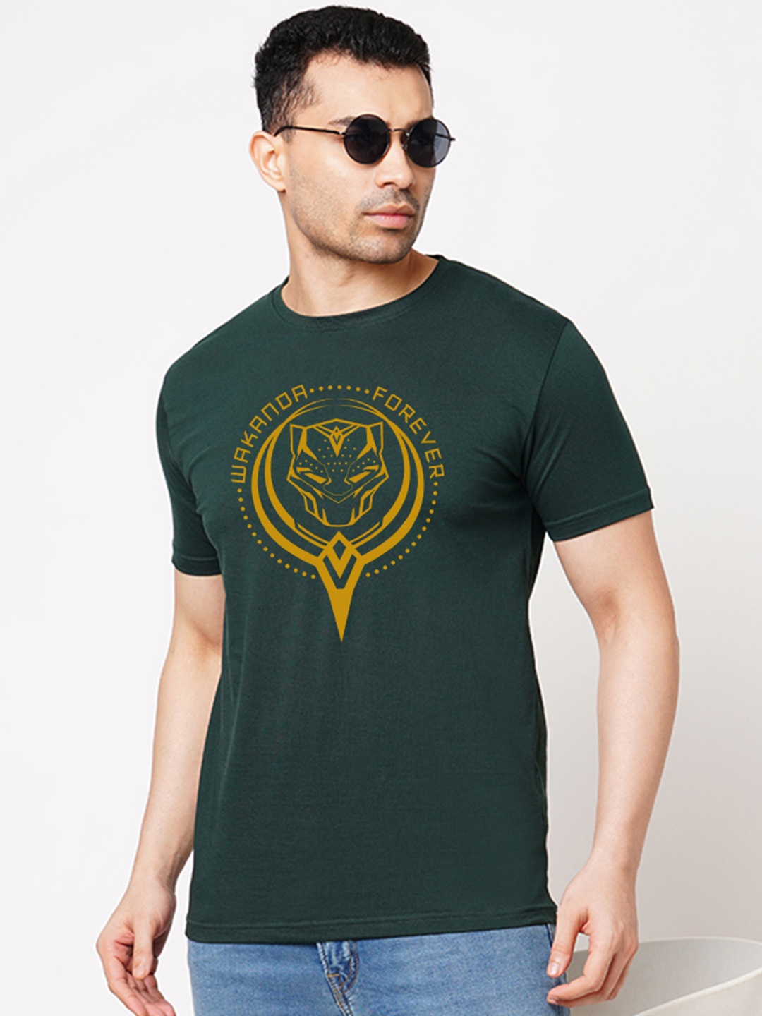 

Wear Your Opinion Men Typography Printed T-shirt, Green
