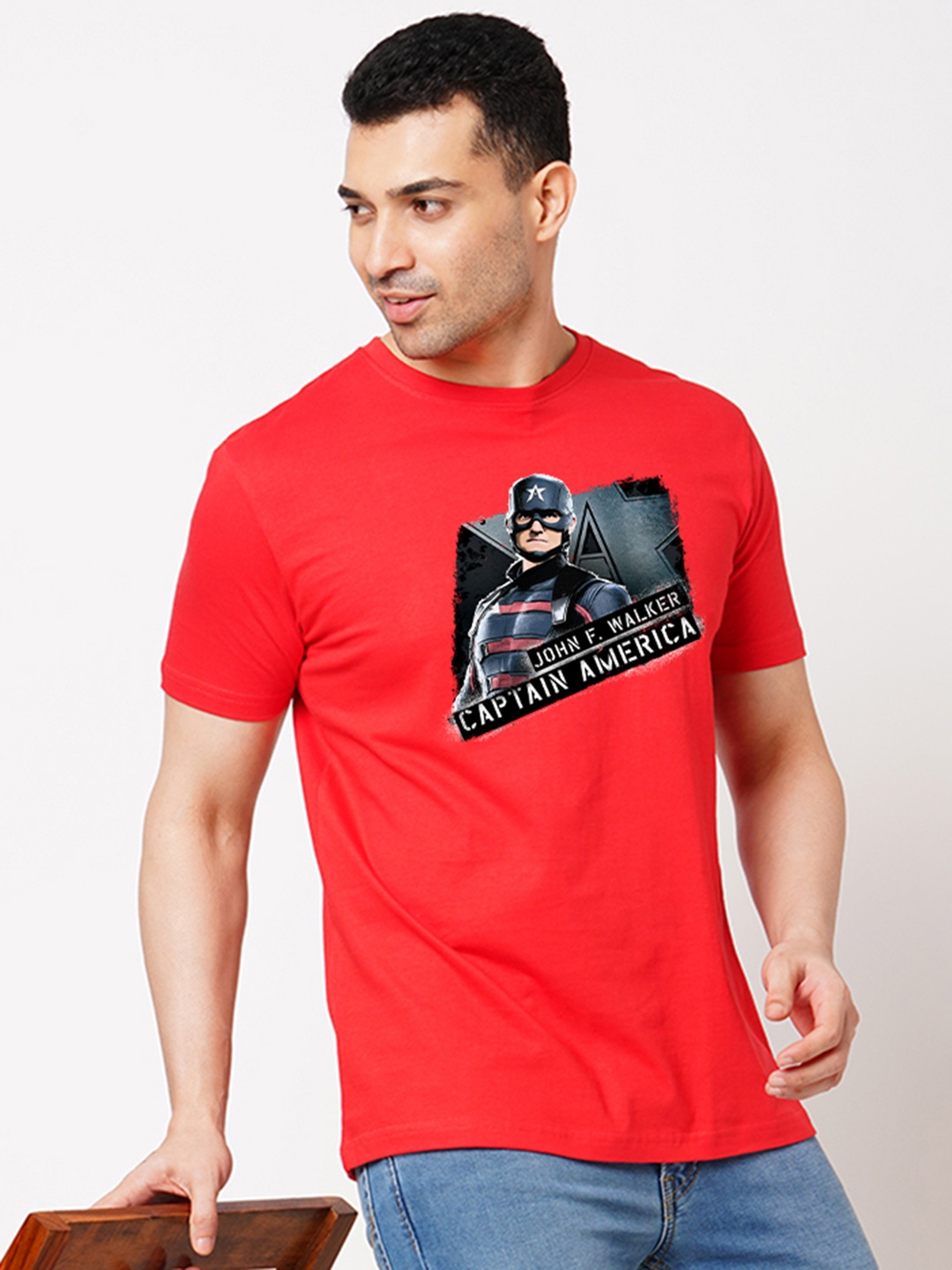 Wear Your Opinion Men Graphic Printed T-shirt, Red