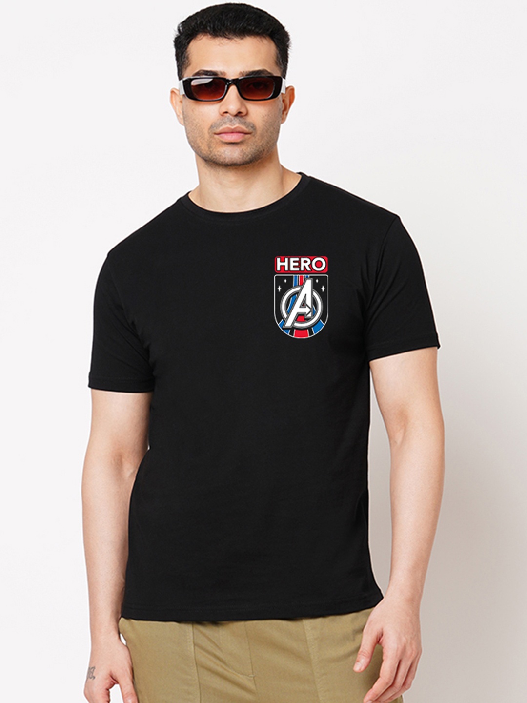 

Wear Your Opinion Men Graphic Printed T-shirt, Black