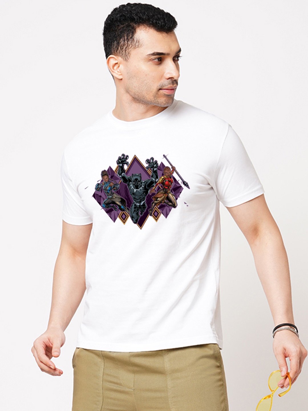 

Wear Your Opinion Men Graphic Printed T-shirt, White