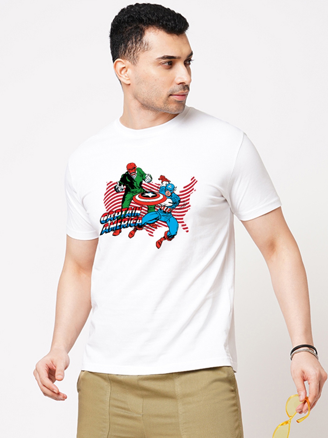 

Wear Your Opinion Men Typography Printed Raw Edge T-shirt, White
