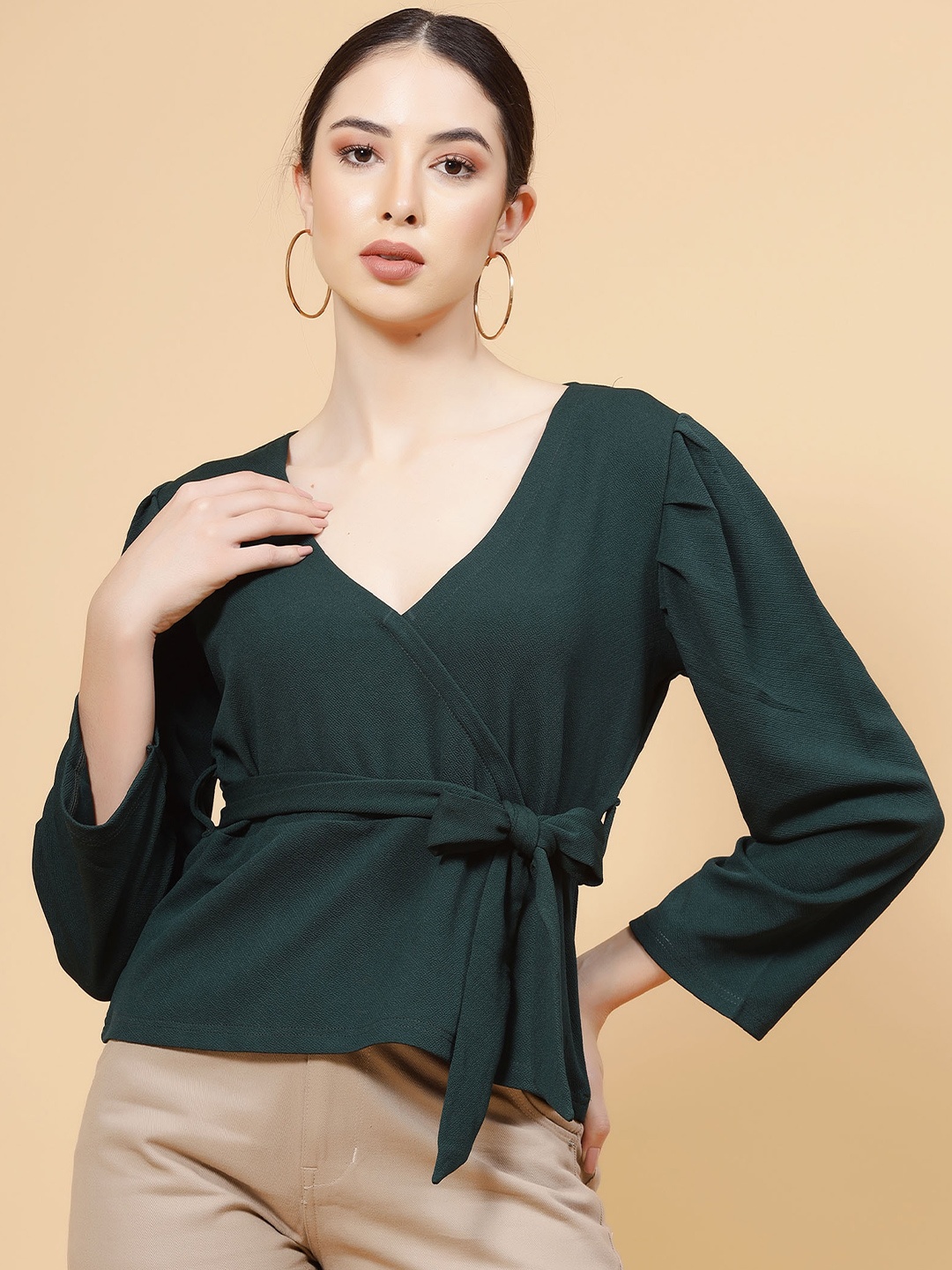

MISS AYSE Top, Green