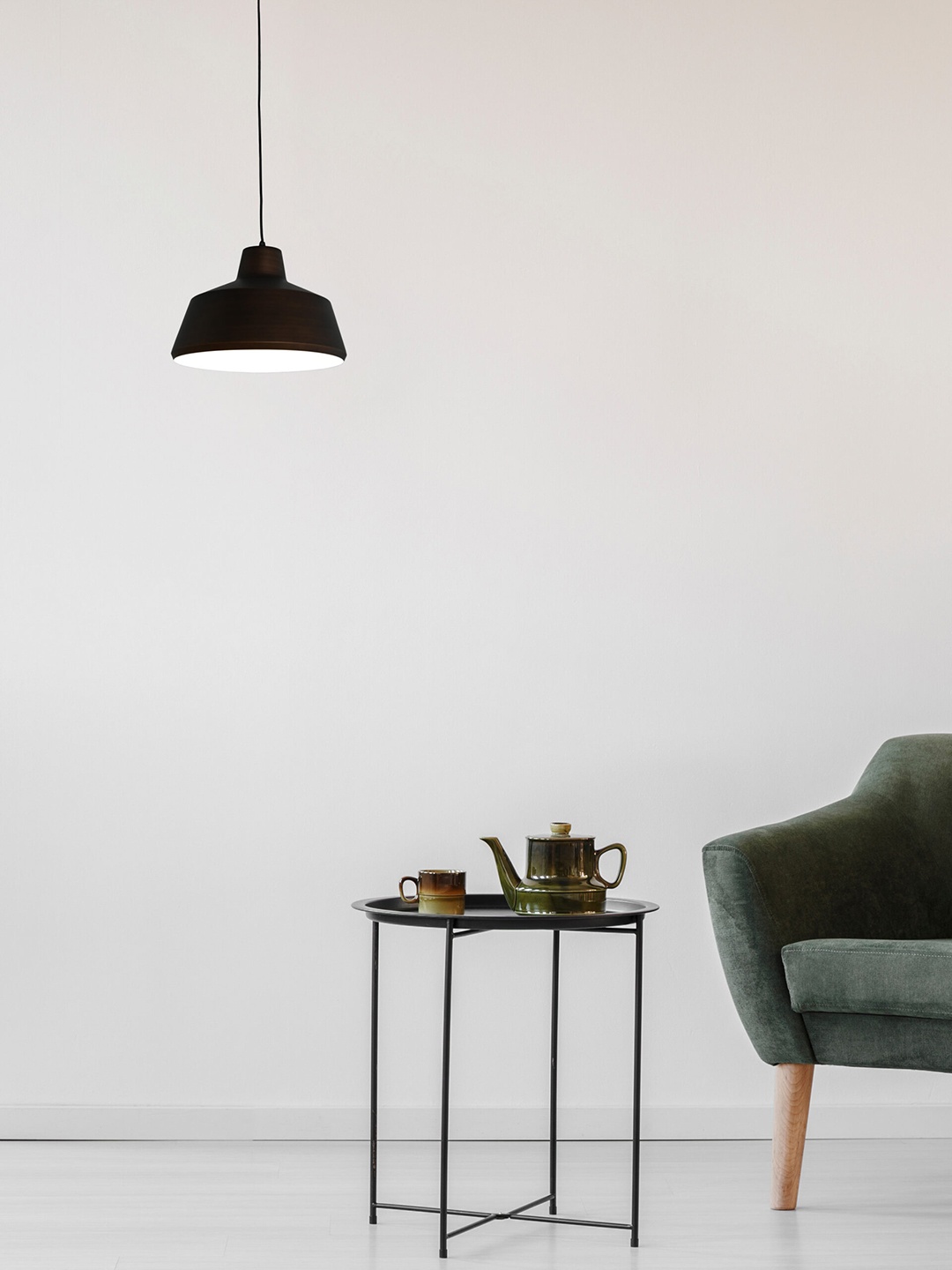 THE STELLAR KRAFT Copper Toned Spherical Ceiling Lamp