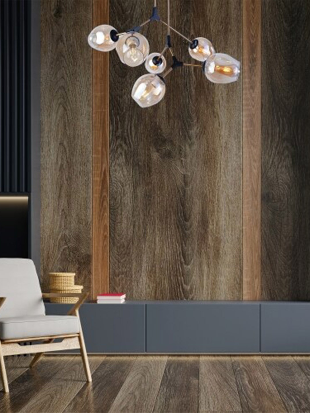 

THE STELLAR KRAFT Black Metal Ceiling Lamps