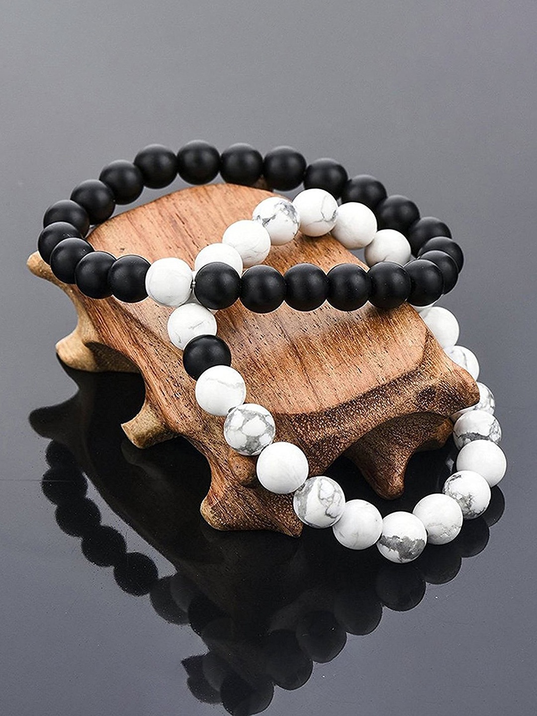 

The Pari Set Of 2 Bracelet, Black