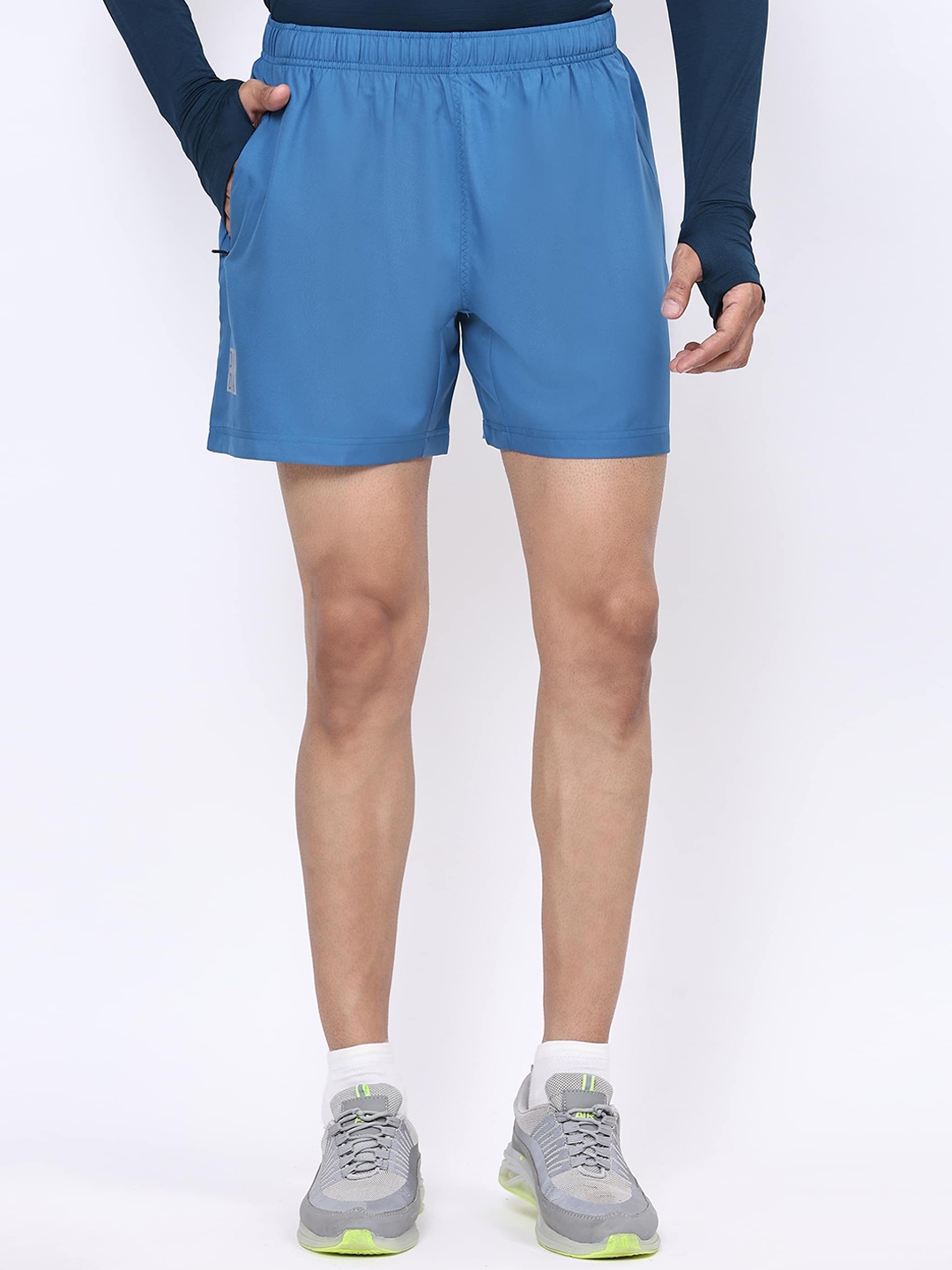 

DIDA Men Dri-FIT Comfort Fit Light Weight Training or Gym Sports Shorts, Blue