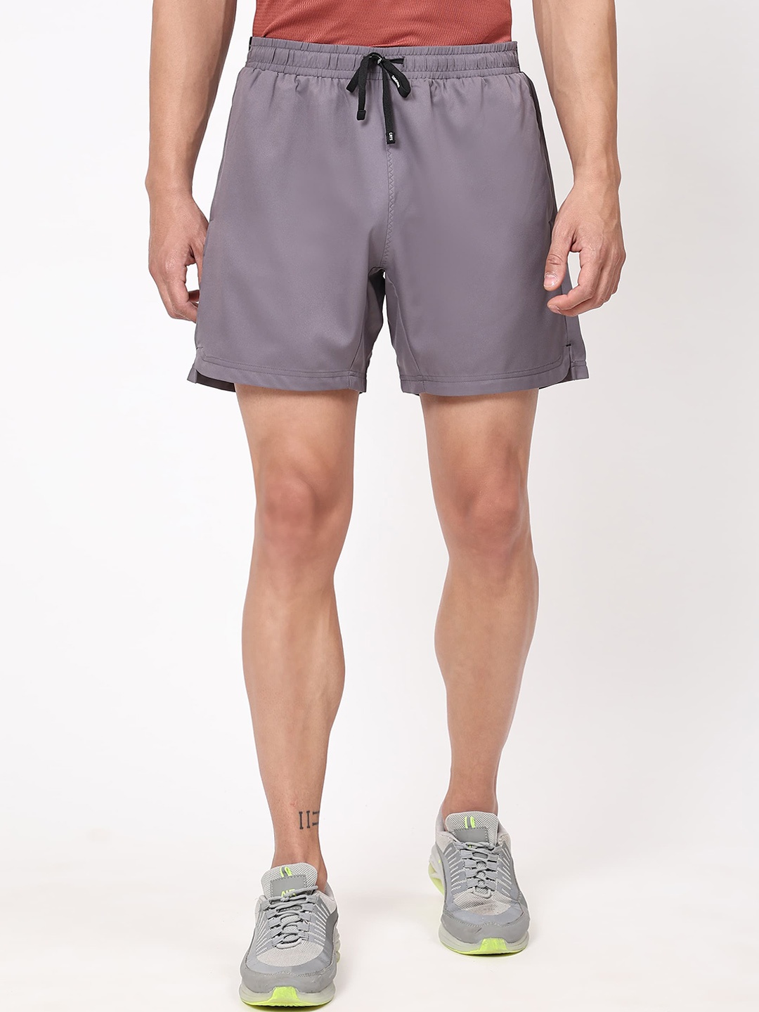 

DIDA Men Dri-FIT Comfort Fit Light Weight Training or Gym Sports Shorts, Grey
