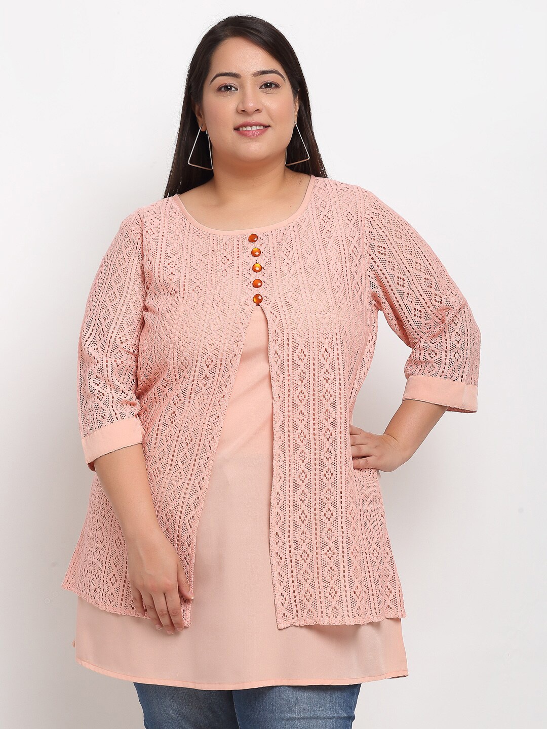 

Flambeur A-Line Dress, Beige
