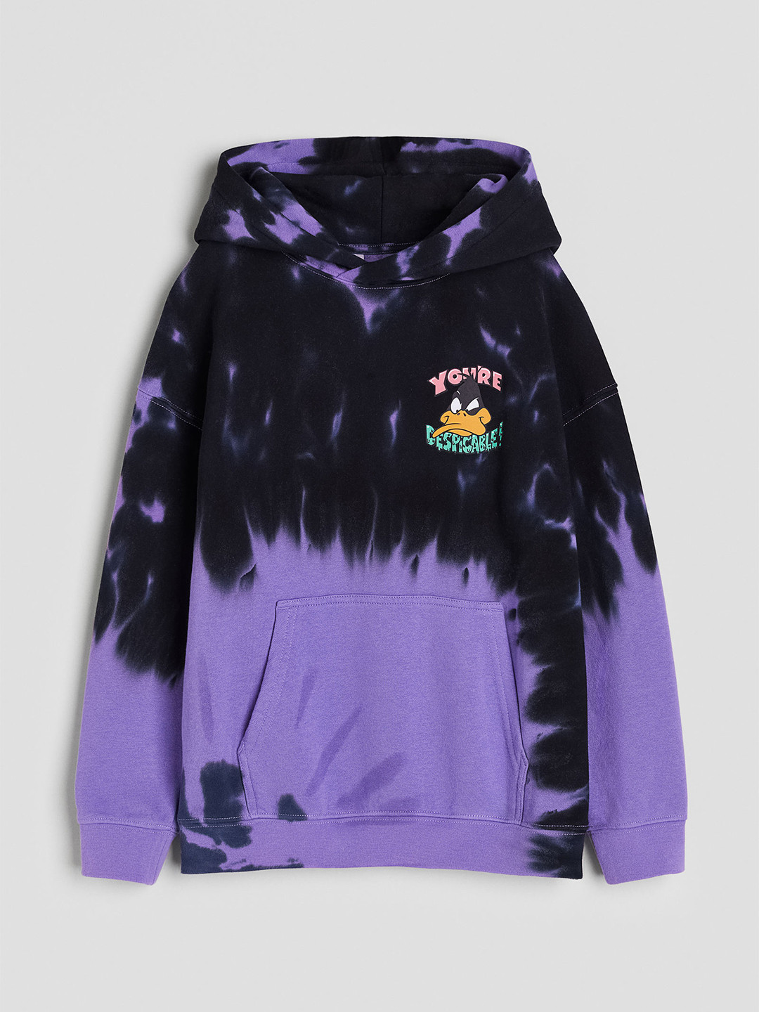 

H&M Boys Motif-Detail Hoodie, Purple