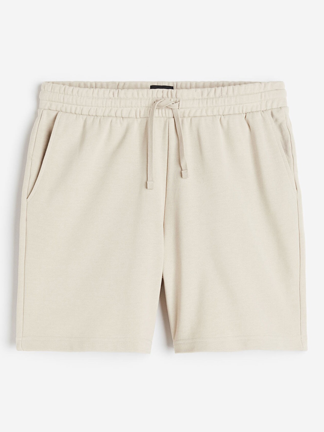 

H&M Men Regular Fit Sweatshorts, Beige