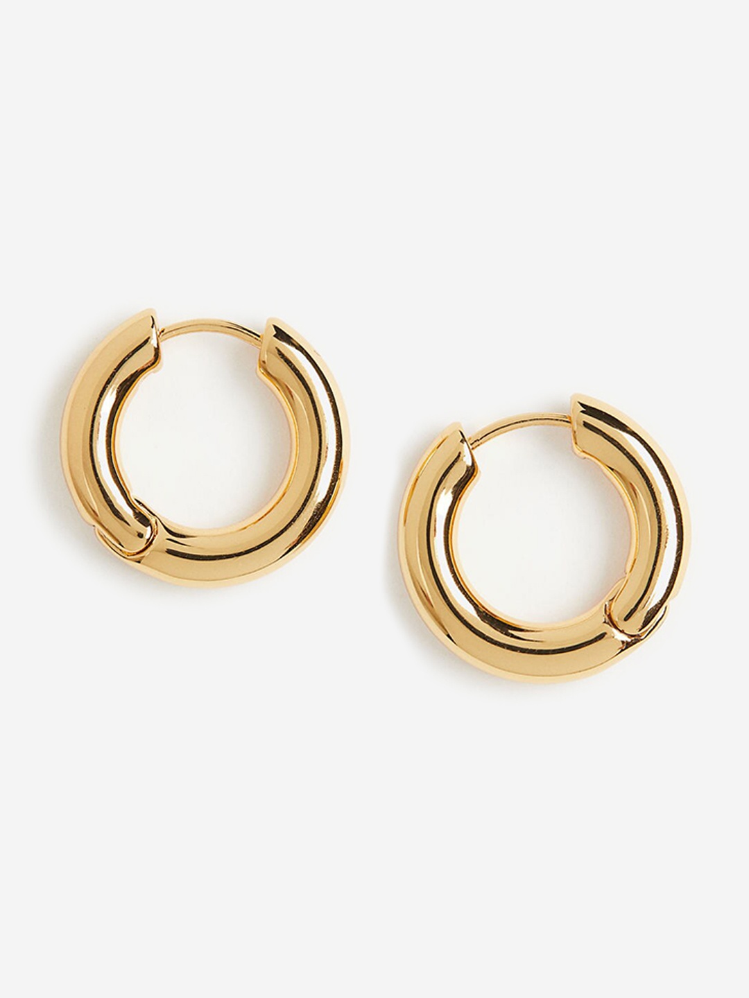 

H&M Gold-Plated Hoop Earrings