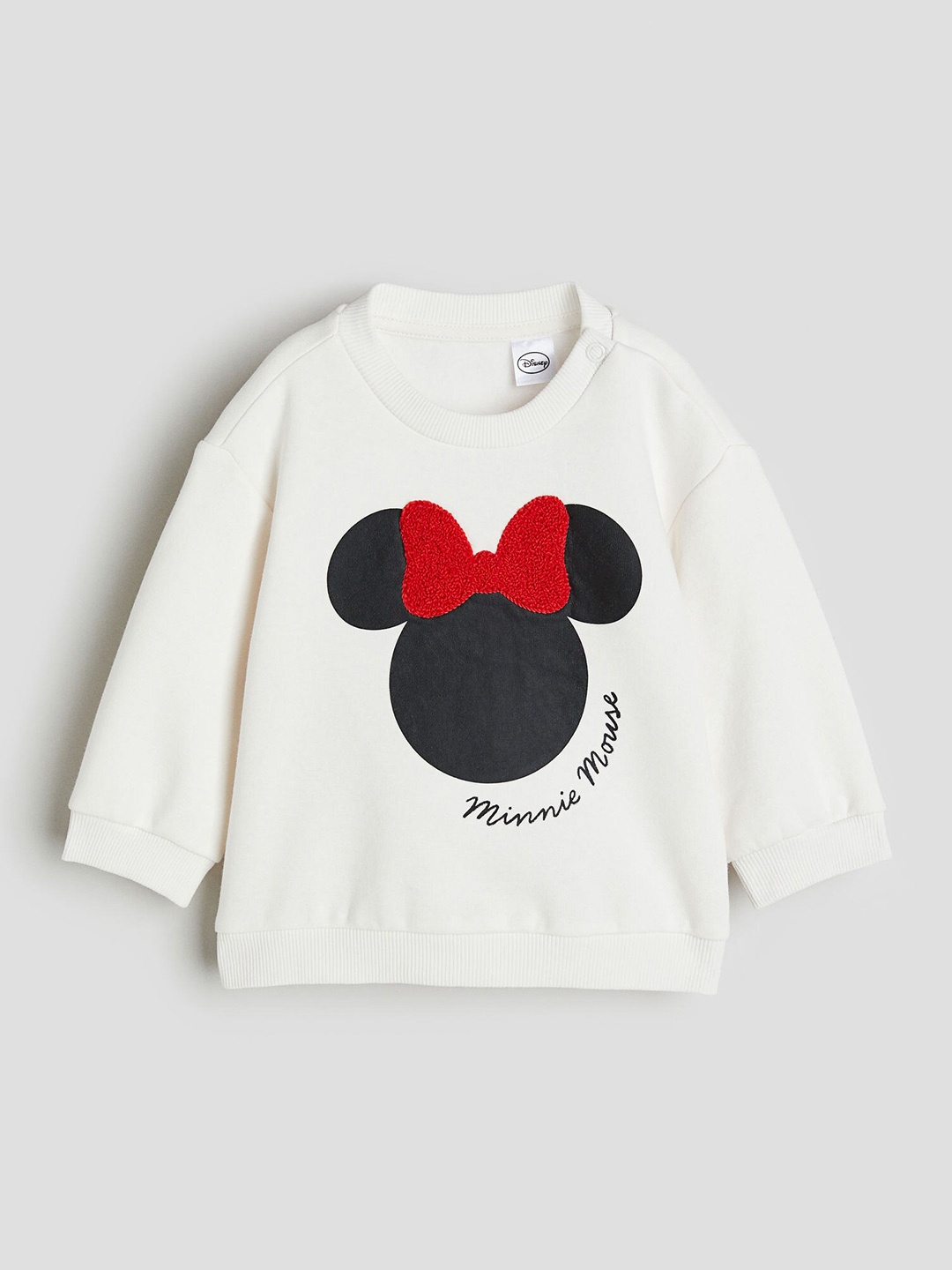 

H&M Boys Motif-Detail Sweatshirt, White