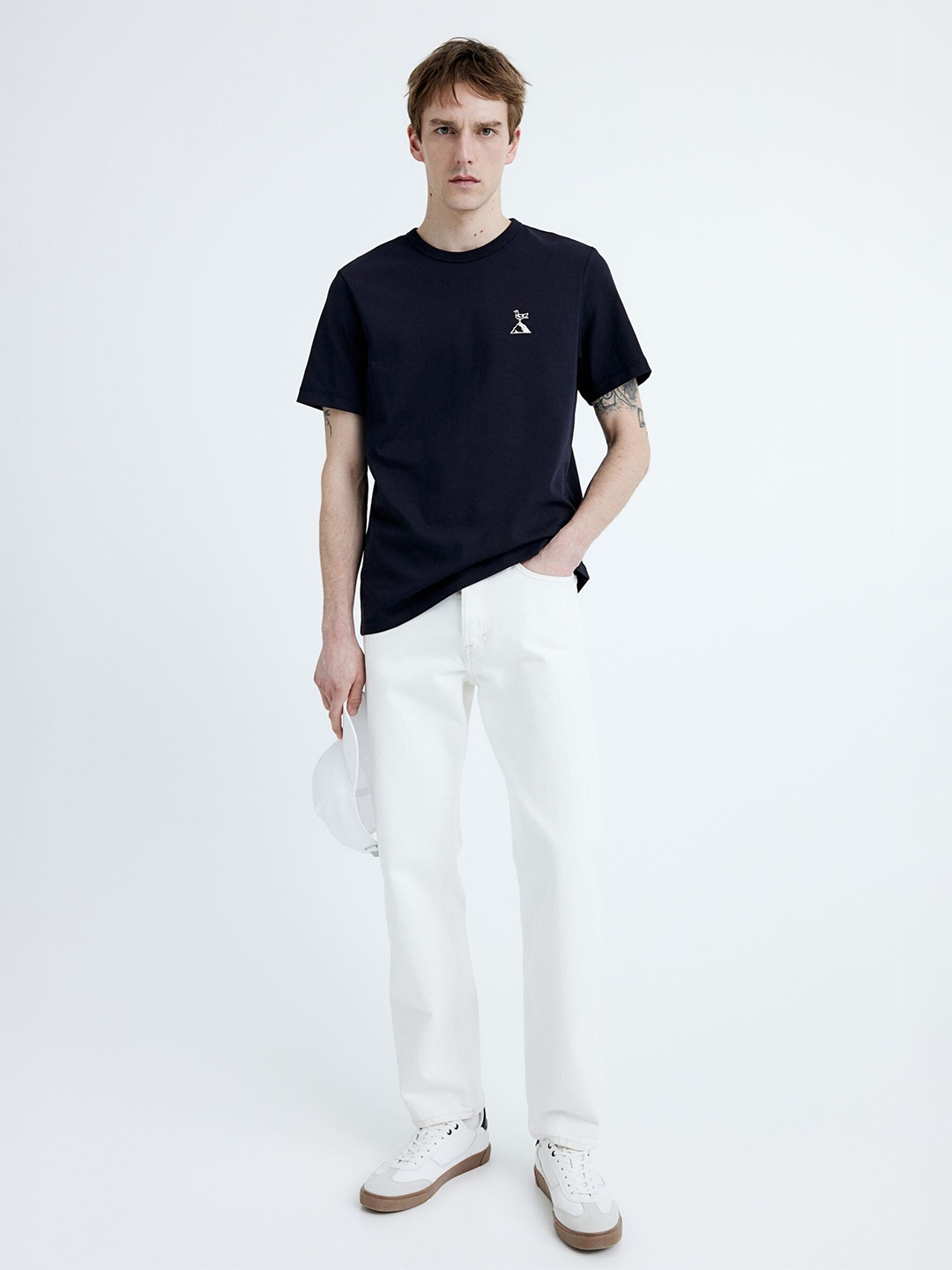 

H&M COOLMAX Regular Fit T-shirt, Blue
