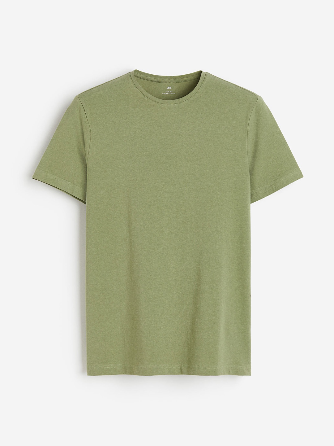 

H&M Men Slim Fit T-shirt, Green