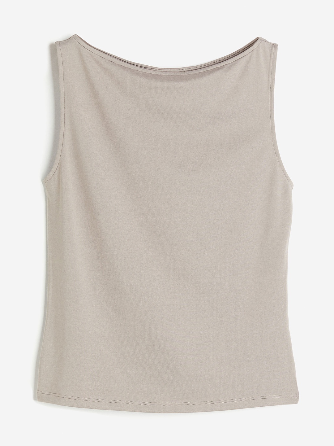 

H&M Women Microfibre Vest Top, Grey
