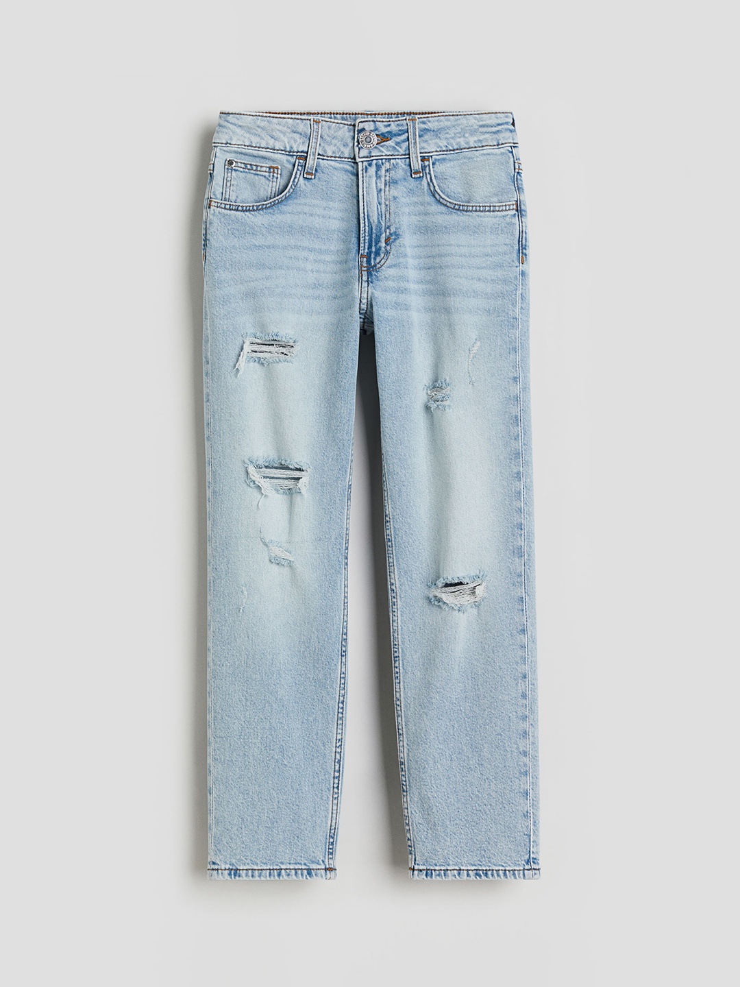 

H&M Boys Relaxed Tapered Fit Jeans, Blue