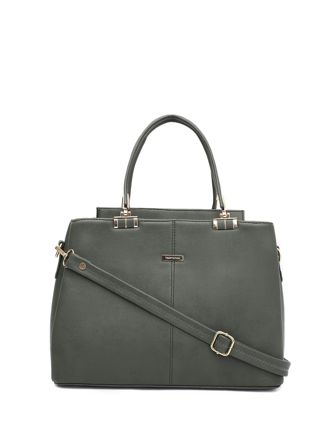 

ELLIS Structured Handheld Bag, Green