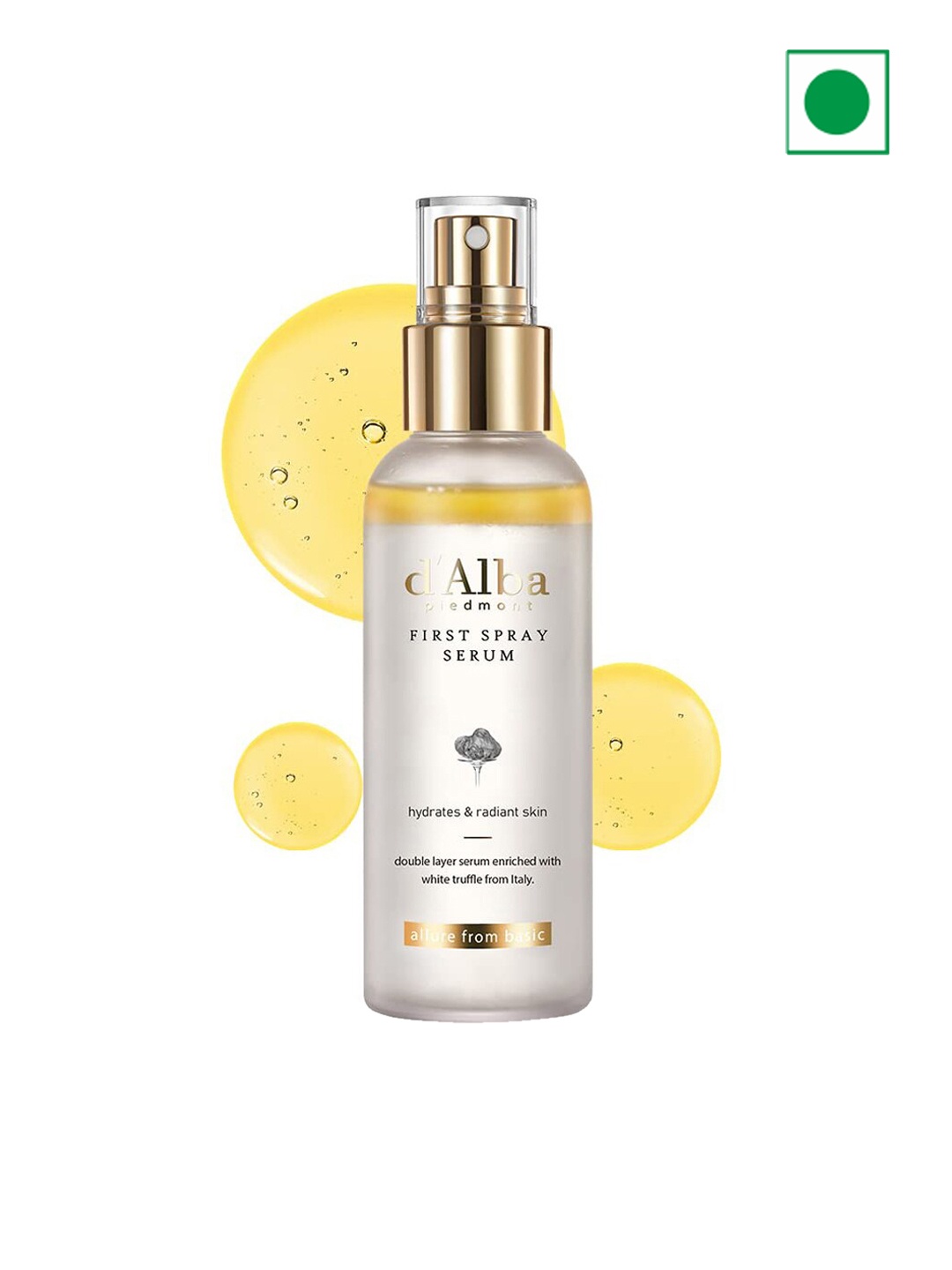 

d'Alba First Spray Serum For Radiant Skin - 100ml, White