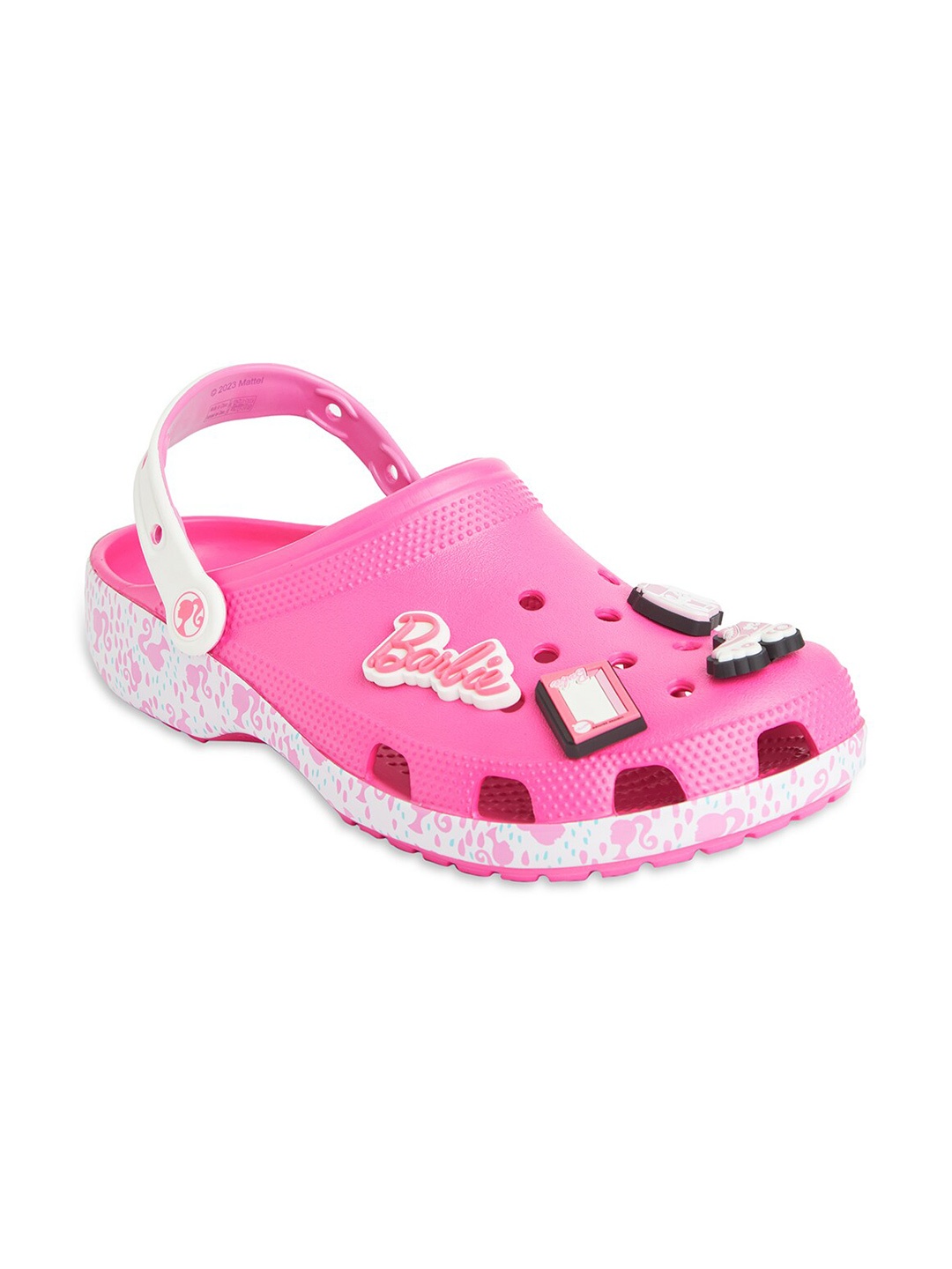 

Crocs Women Solid Croslite Clogs, Pink