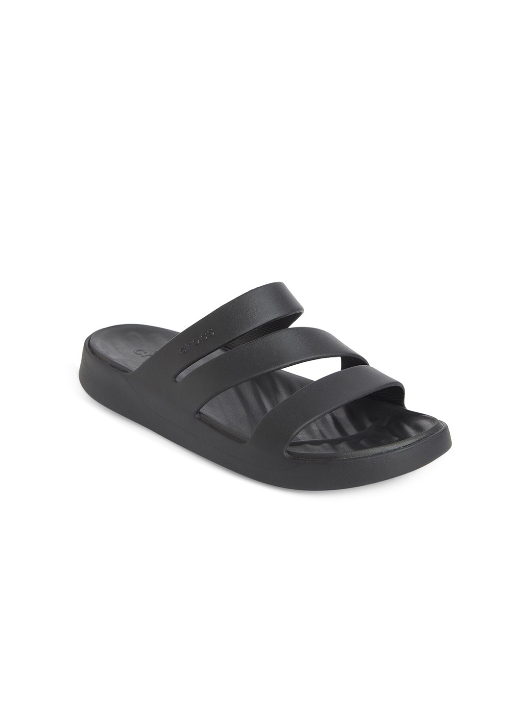 

Crocs Women Strappy Sliders, Black