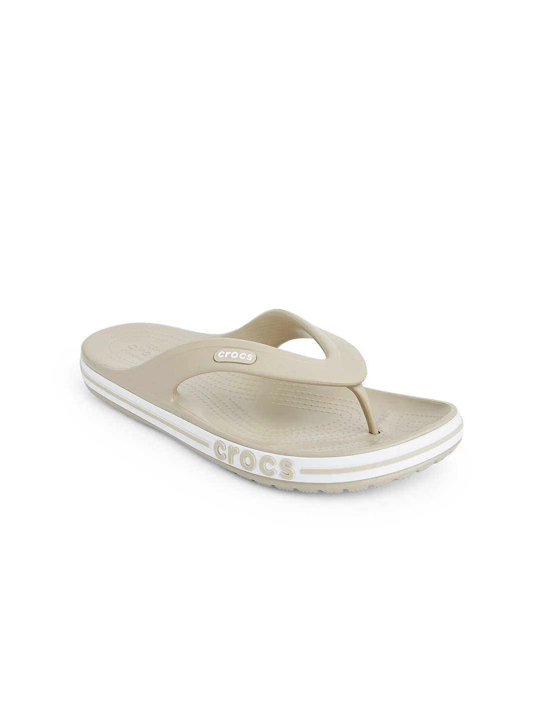 

Crocs Women Solid Croslite Thong Flip-Flops, Grey