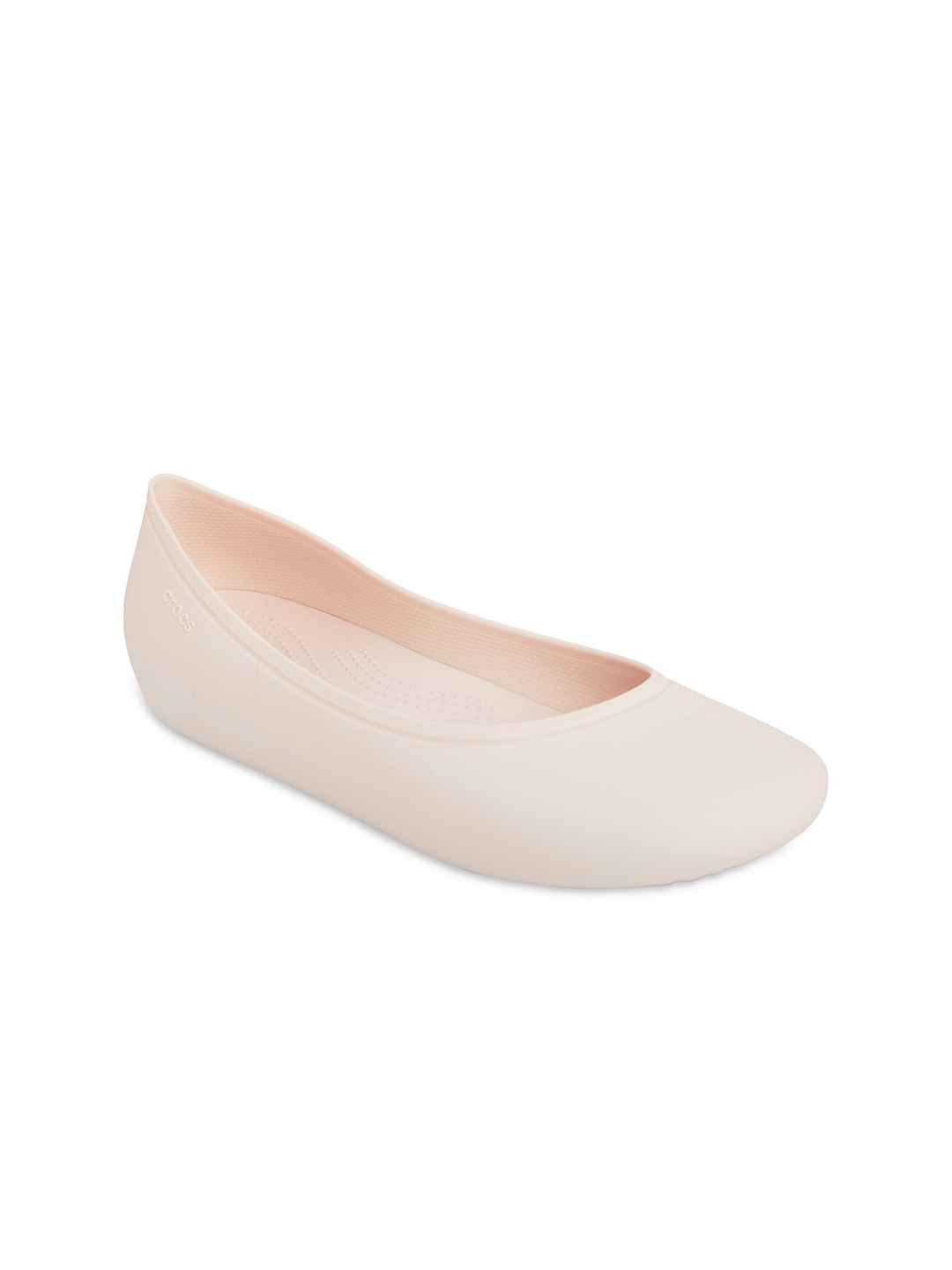 

Crocs Round Toe Croslite Ballerinas, Pink